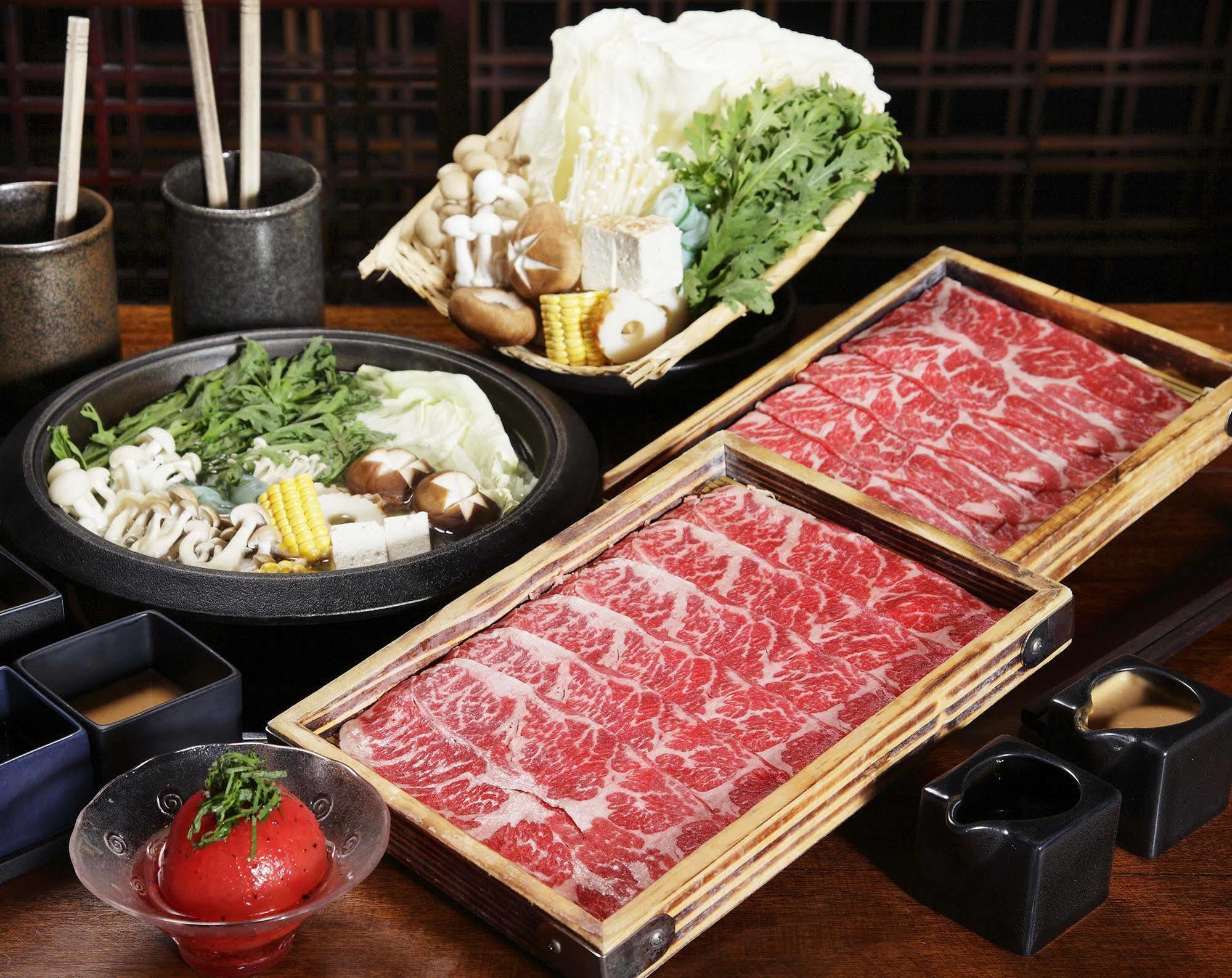 Wellspring by Silks Hotell Jiaoxi Eksteriør bilde Hot Pot Ingredients
